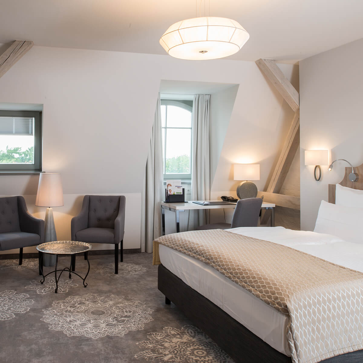 Superior Zimmer für 2 Personen im Hotel Via Regia Görlitz